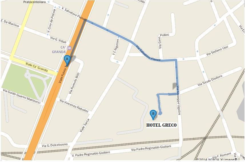Hotel Greco Milan Exterior photo